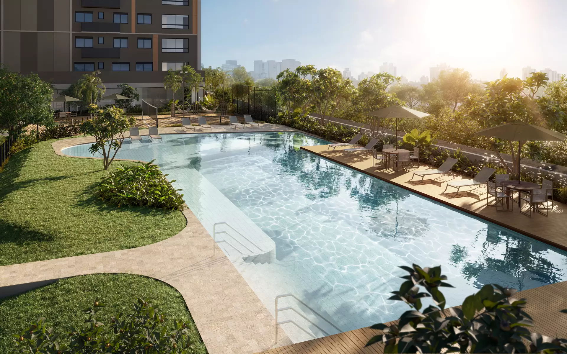 Piscina do Square Garden