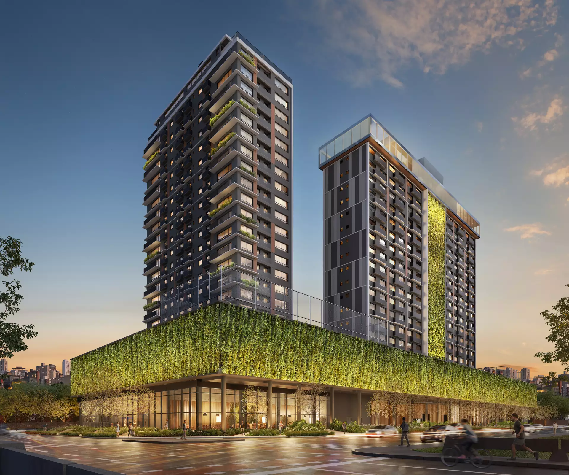 Fachada do Square Garden